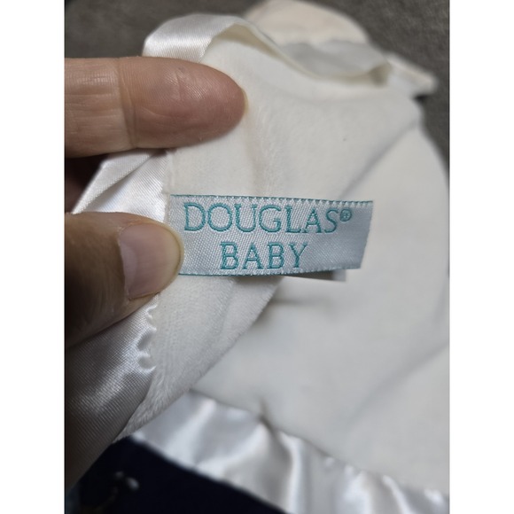 Douglas Baby Lamb Lovey Plush Security Blanket Sheep Satin Trim Cream Clean - Picture 5 of 9